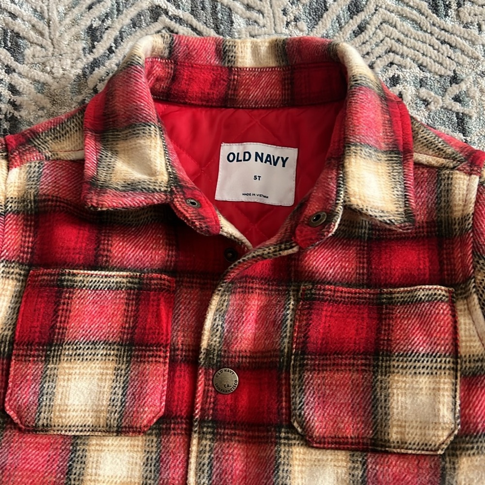 Flannel shacket - Picture 2 of 5